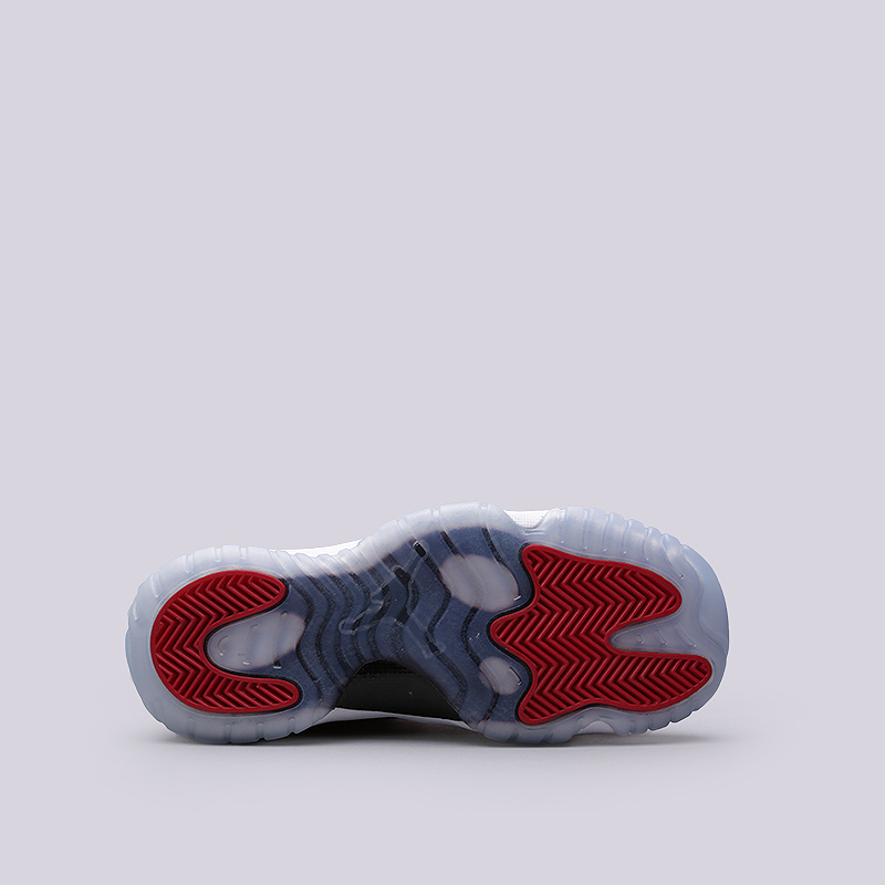 женские красные кроссовки Jordan XI Retro BG 378038-623 - цена, описание, фото 5